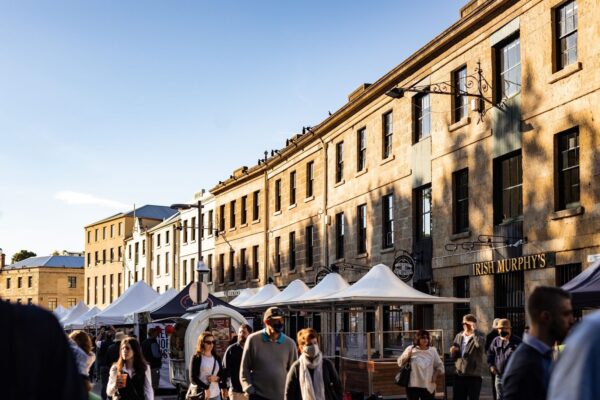 Set among the historic Georgian sandstone buildings of Salamanca Place in Hobart, this famous market attracts thousands of locals and visitors every Saturday of the year.