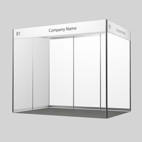 3x2m booth